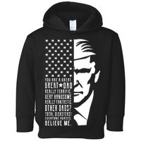 You Are Great Great Dad Trump Father's Day Toddler Hoodie