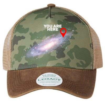 You are Here Galaxy Legacy Tie Dye Trucker Hat