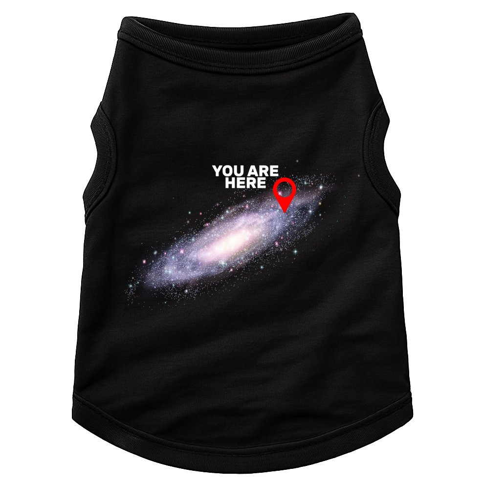 You are Here Galaxy Doggie Tank