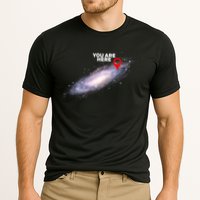 You are Here Galaxy Cooling Performance Crew T-Shirt