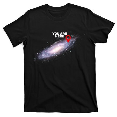 You are Here Galaxy T-Shirt