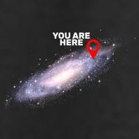 You are Here Galaxy Adult Drive Performance Visor