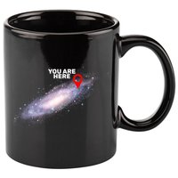 You are Here Galaxy 11oz C Handle Ceramic Mug