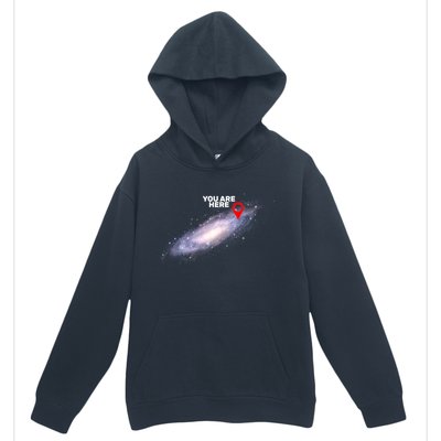 You are Here Galaxy Urban Pullover Hoodie