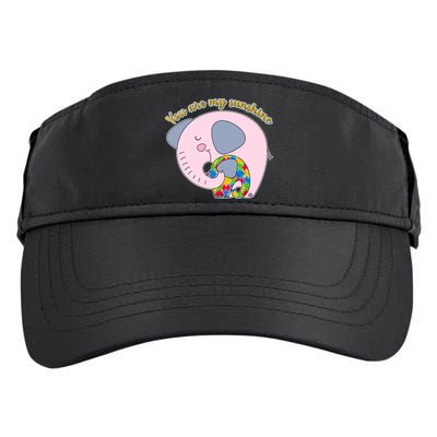 You Are My Sunshine Autism Awareness Adult Drive Performance Visor