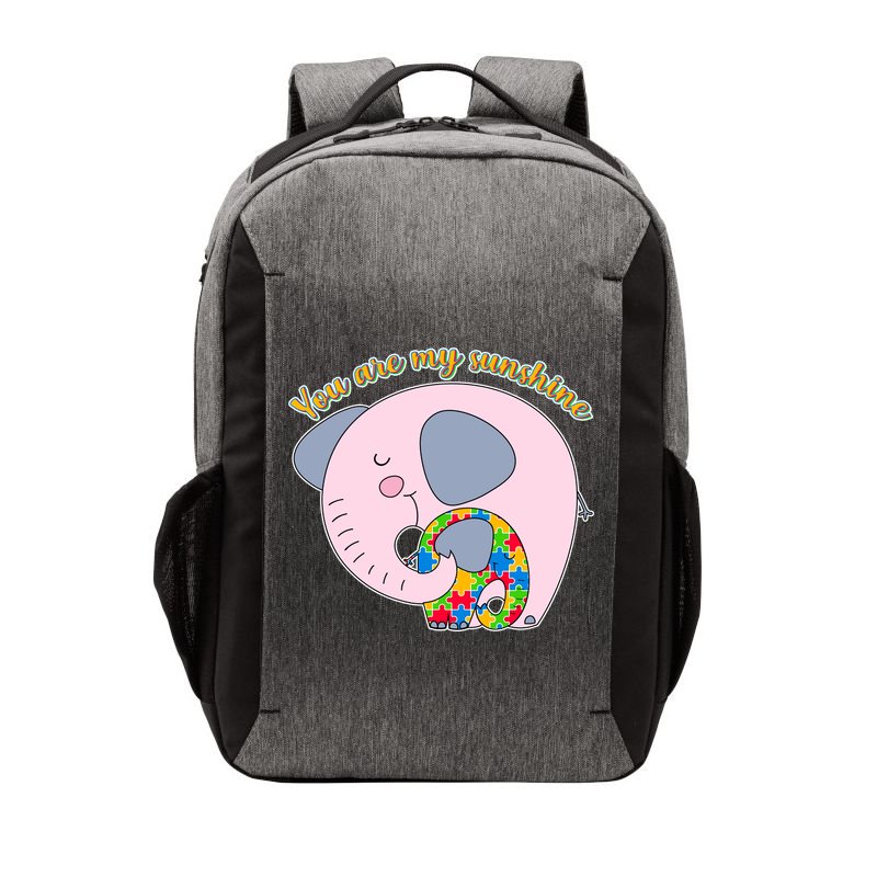 You Are My Sunshine Autism Awareness Vector Backpack
