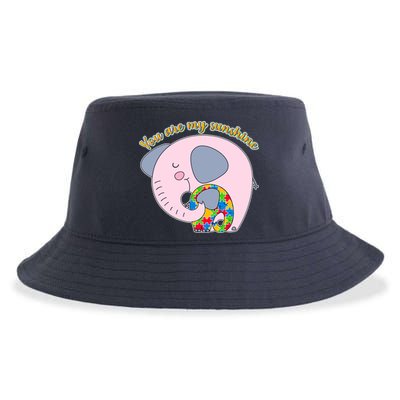 You Are My Sunshine Autism Awareness Sustainable Bucket Hat