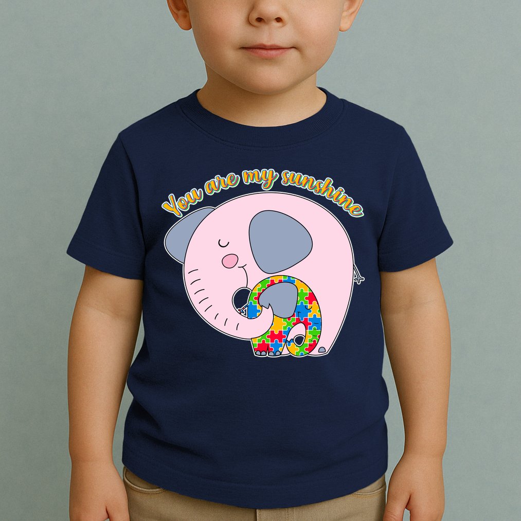 You Are My Sunshine Autism Awareness Toddler T-Shirt