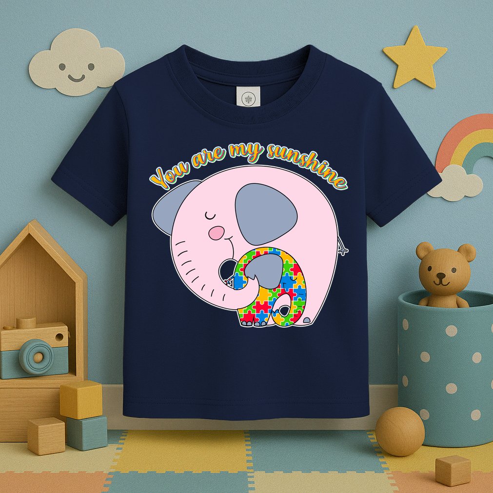 You Are My Sunshine Autism Awareness Toddler T-Shirt