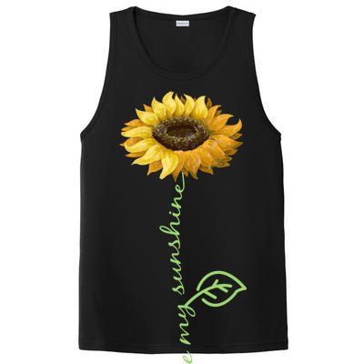 You Are My Sunshine Hippie Sunflower PosiCharge Competitor Tank