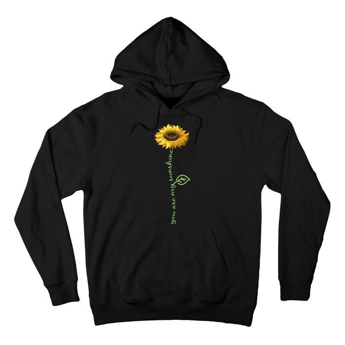 You Are My Sunshine Hippie Sunflower Tall Hoodie