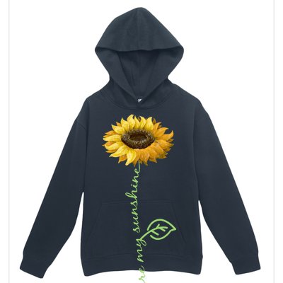 You Are My Sunshine Hippie Sunflower Urban Pullover Hoodie