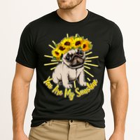 You Are My Sunshine Sunflower Pug Cooling Performance Crew T-Shirt