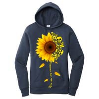 You Are My Sunshine Sunflower Skulls Women's Pullover Hoodie