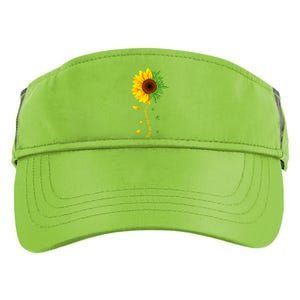 You Are My Sunshine Weed Sunflower Marijuana  Adult Drive Performance Visor