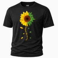 You Are My Sunshine Weed Sunflower Marijuana  Cooling Performance Crew T-Shirt