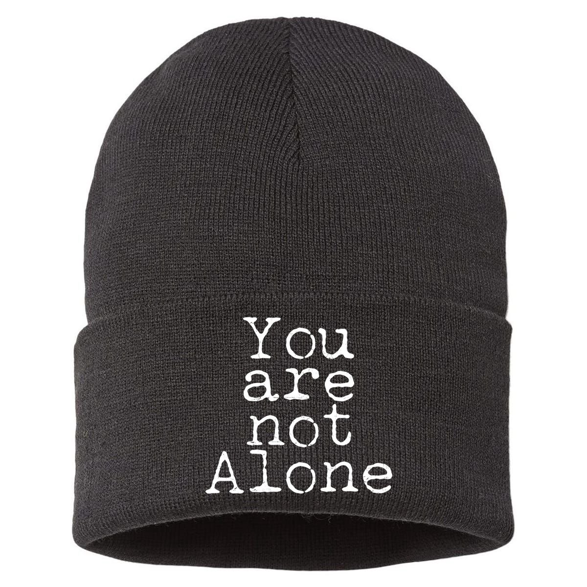 You Are Not Alone Sustainable Knit Beanie