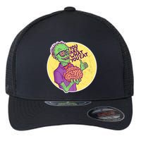 You Are What You Eat Zombie Nerd Brains Flexfit Unipanel Trucker Cap