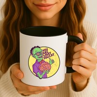 You Are What You Eat Zombie Nerd Brains Mug