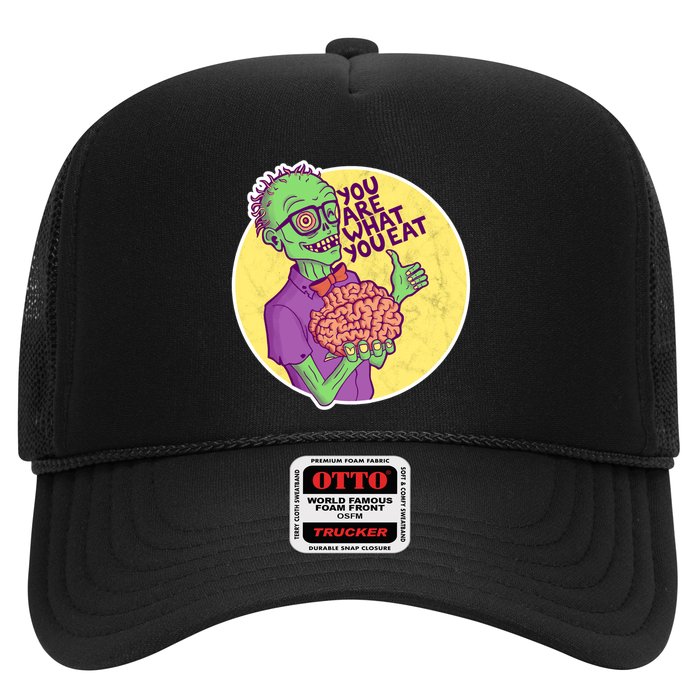 You Are What You Eat Zombie Nerd Brains Trucker Hat