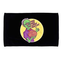 You Are What You Eat Zombie Nerd Brains Microfiber Hand Towel
