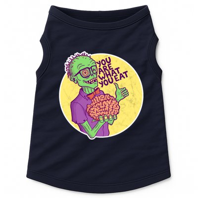 You Are What You Eat Zombie Nerd Brains Doggie Tank