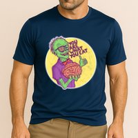 You Are What You Eat Zombie Nerd Brains Performance Shirt