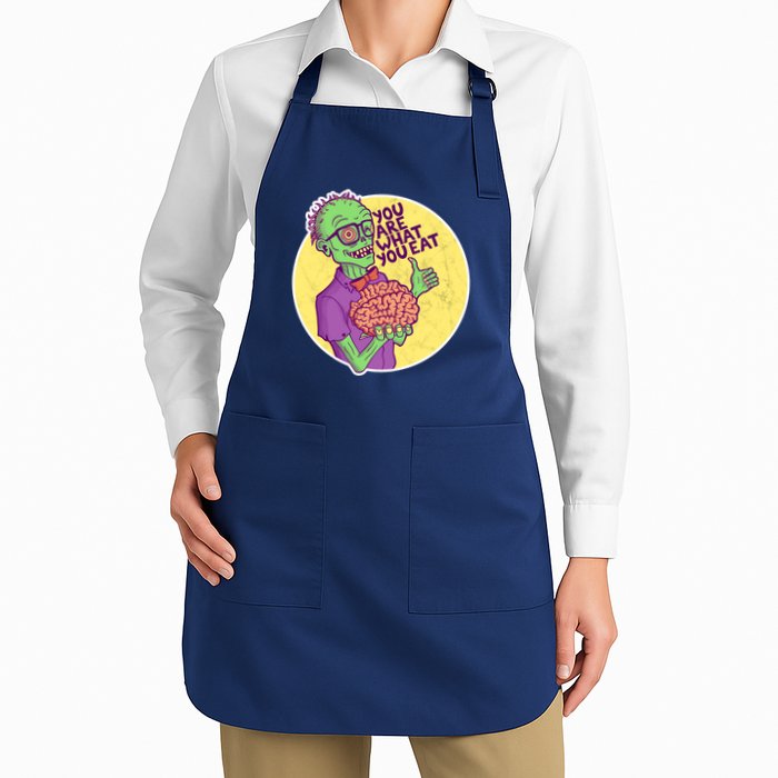 You Are What You Eat Zombie Nerd Brains Apron