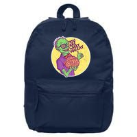 You Are What You Eat Zombie Nerd Brains 16 in Basic Backpack