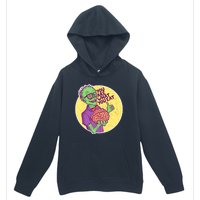 You Are What You Eat Zombie Nerd Brains Urban Pullover Hoodie