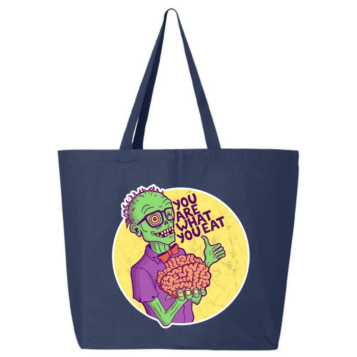 You Are What You Eat Zombie Nerd Brains 25L Jumbo Tote