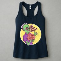 You Are What You Eat Zombie Nerd Brains Womens Tank Top