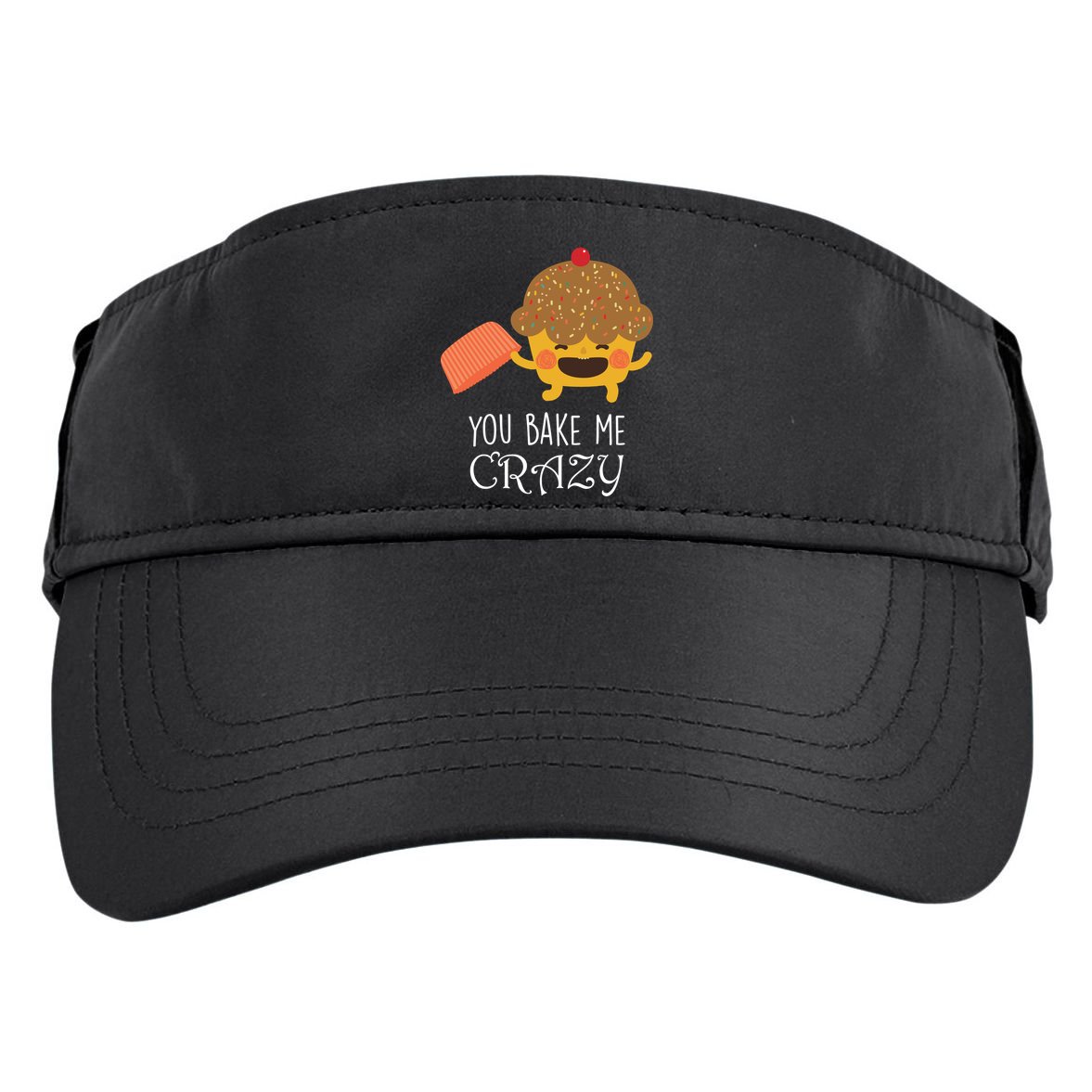 You Bake Me Crazy Adult Drive Performance Visor