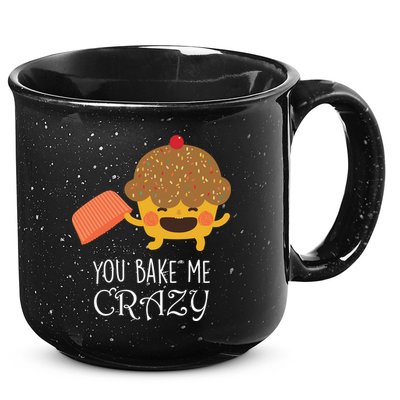 You Bake Me Crazy 15oz Campfire Ceramic Mug