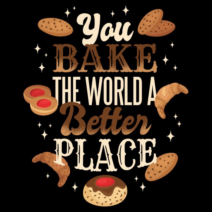 You Bake The World A Better Place Backpack