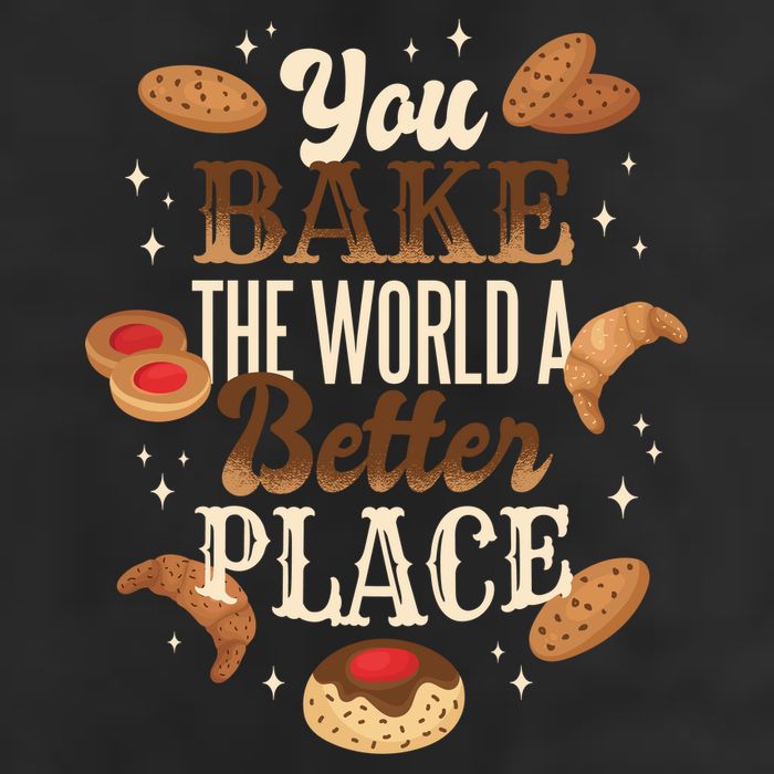 You Bake The World A Better Place Golf Towel
