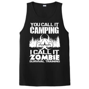 You Call It Camping I Call it Zombie Survival Training PosiCharge Competitor Tank