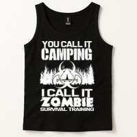 You Call It Camping I Call it Zombie Survival Training Tank Top