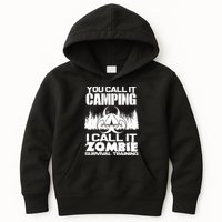 You Call It Camping I Call it Zombie Survival Training Kids Hoodie