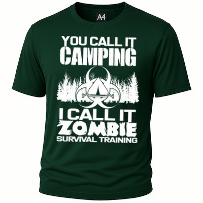 You Call It Camping I Call it Zombie Survival Training Performance Shirt