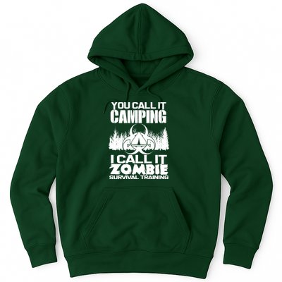 You Call It Camping I Call it Zombie Survival Training Hoodie