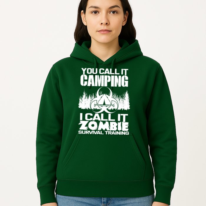 You Call It Camping I Call it Zombie Survival Training Hoodie