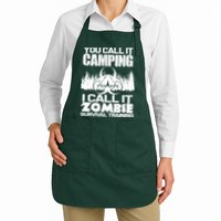 You Call It Camping I Call it Zombie Survival Training Apron