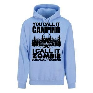 You Call It Camping I Call it Zombie Survival Training Unisex Surf Hoodie