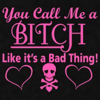 You Call Me A Like It's A Bad Thing Ladies PosiCharge Tri-Blend Wicking Tank