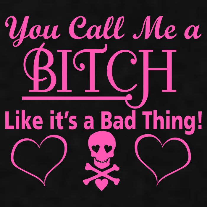 You Call Me A Like It's A Bad Thing Ladies PosiCharge Tri-Blend Wicking Tank