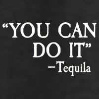 You Can Do It - Tequila Funny Cinco De Mayo Large Microfiber Waffle Golf Towel