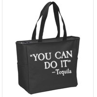 You Can Do It - Tequila Funny Cinco De Mayo Zip Tote Bag