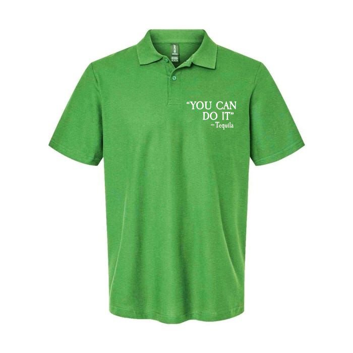 You Can Do It - Tequila Funny Cinco De Mayo Softstyle Adult Sport Polo