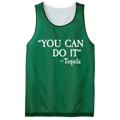 You Can Do It - Tequila Funny Cinco De Mayo Mesh Reversible Basketball Jersey Tank